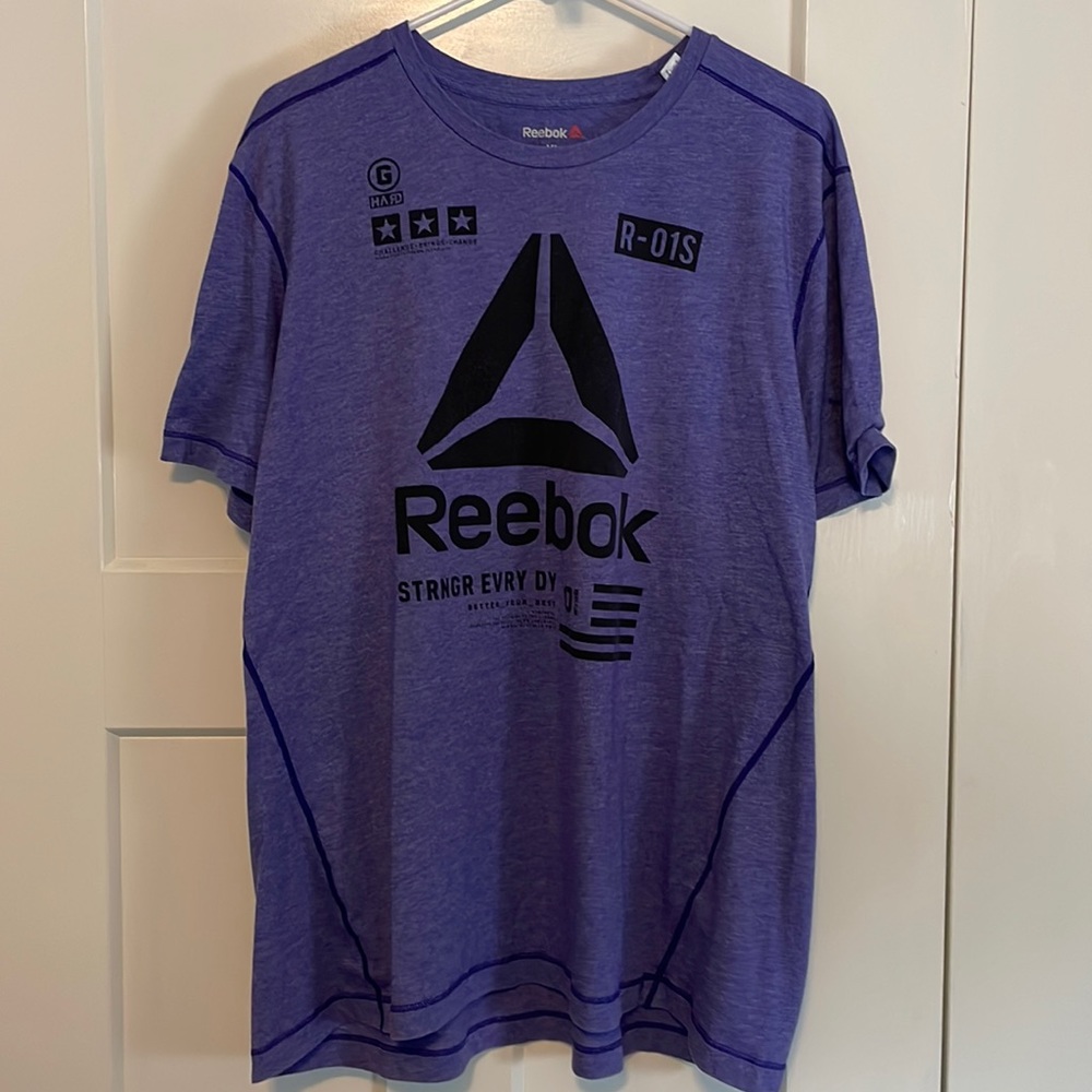 Reebok CrossFit Forging Elite Fitness Speedwick T-Shirt Purple XL